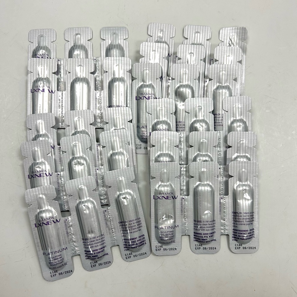 33 Avon Samples Isa Knox Anew Platinum Sculpting Serum
